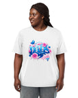 T-shirt blue buterfly par Delta's Side