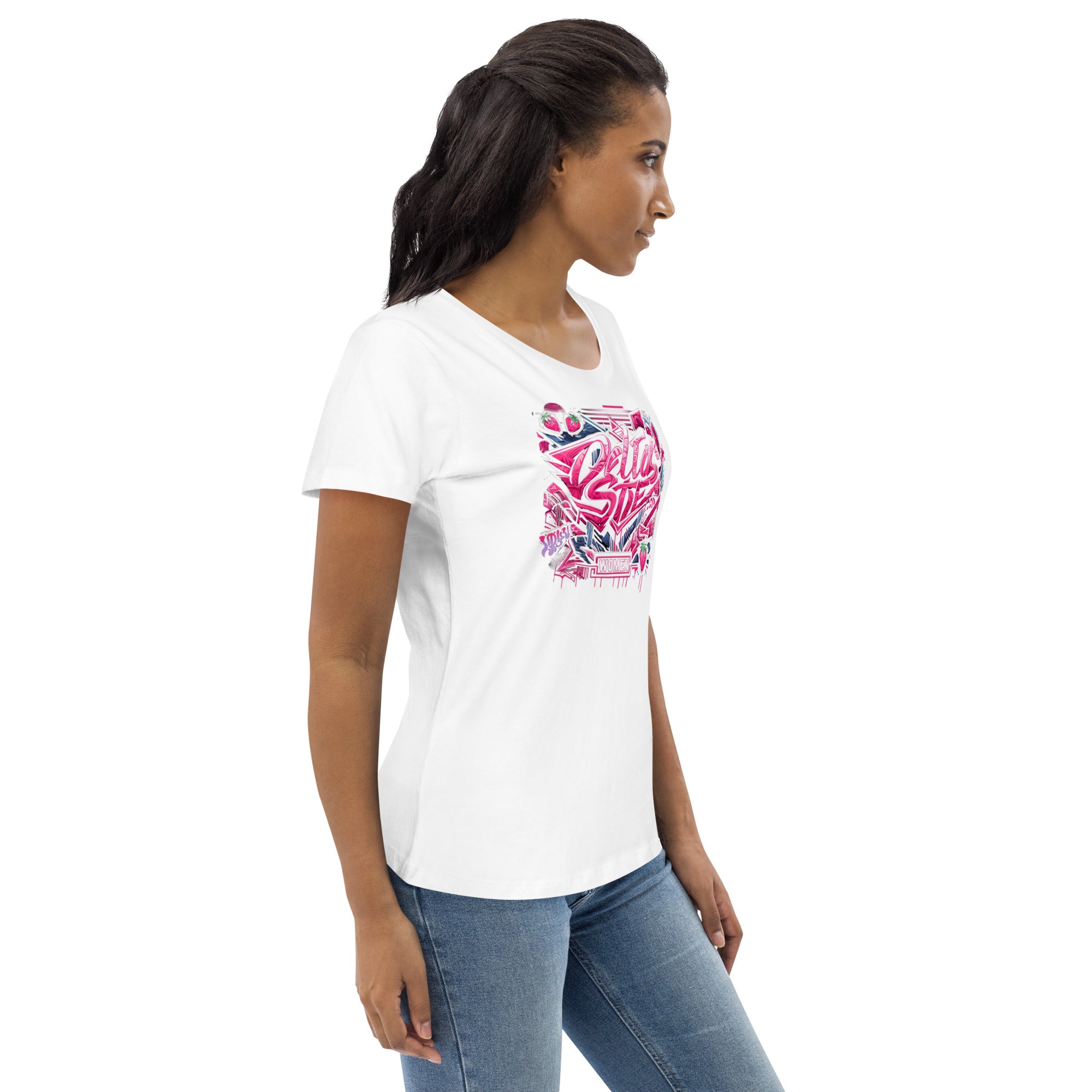 T-shirt amour et fraise bis par Delta&#39;s Side